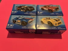 Néw Sealed Lot Of 4 Hotwheels Mega Construx Sets