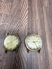 Lot of 2 Vintage Timex Watches Quartz & Mechanical For Parts/Repair Untested