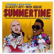 DJ Jazzy Signed Autographed Summertime Mixtape LP Album Flat ACOA