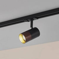 Lindby Stromschienenleuchte 'Linaro' (Modern) In Schwarz Aus Aluminium (1 Flammi