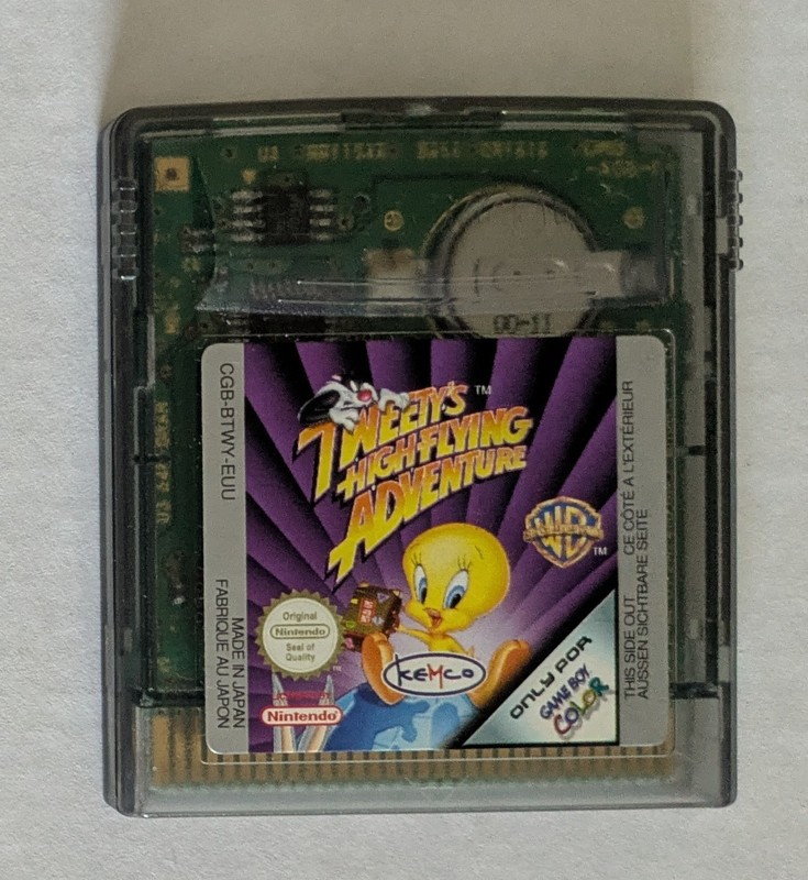 TWEETY'S HIGH FLYING ADVENTURE NINTENDO GAME BOY COLOR VGC KEMCO - FREE UK POST