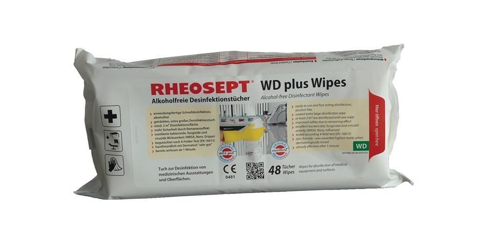 RHEOSEPT Desinfektionstücher TEMDEX® WD plus Wipes L300xB270ca. mm