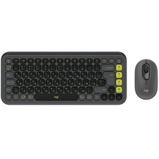 Logitech POP Icon Combo – Tastiera e Mouse Wireless layout UA/US Bluetooth