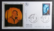 FRANCE 1994 FDC 1° JOUR TIMBRE 2900 CELEBRITE BOURVIL CINEMA