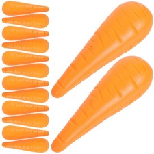 50 Pcs Small Carrot Nose for Snowman Craft Christmas Decor Crafts