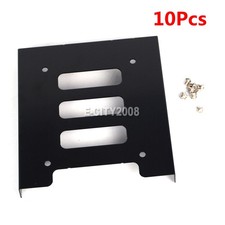 10X 2.5" to 3.5" Bay SSD Metal Hard Drive HDD Mounting Bracket Adapter Dock/Tray