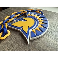 San Jose State Spartans 3-D printed chain