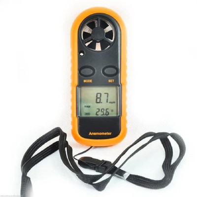 1pcs Digital handheld anemometer with anti drop and anti slip properties
