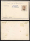 Hong Kong QV THREE CENT on 2c Brown on a Postcard not sure what this is