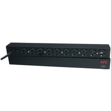 American Power Conversion APC AP9562 1U Basic Rack PDU, 15A, 120V Output, 10 N