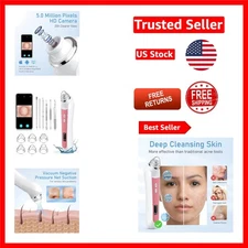 Professional Blackhead Extraction Tool with Adjustable Suction & Accessories