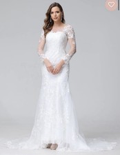 Wedding Dress Size 8              Never Worn