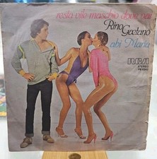 RINO GAETANO resta vile maschio dove vai 45 Giri Introvabile