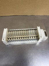 SMC Pneumatic Valve Bank Assembly 14 Spots Unknown Part Number Used 