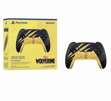 PS5 DualSense Wireless Controller Marvel Wolverine Battle Yellow