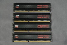 Rare AMD Radeon Memory Gamer Series DDR3 1600 16GB(4x4GB) RAM