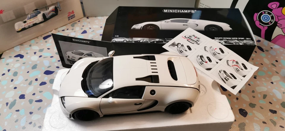 Minichamps Bugatti Veyron Super Sport 1/18, No Autoart, Kyosho, 1/18  - Photo 3/4