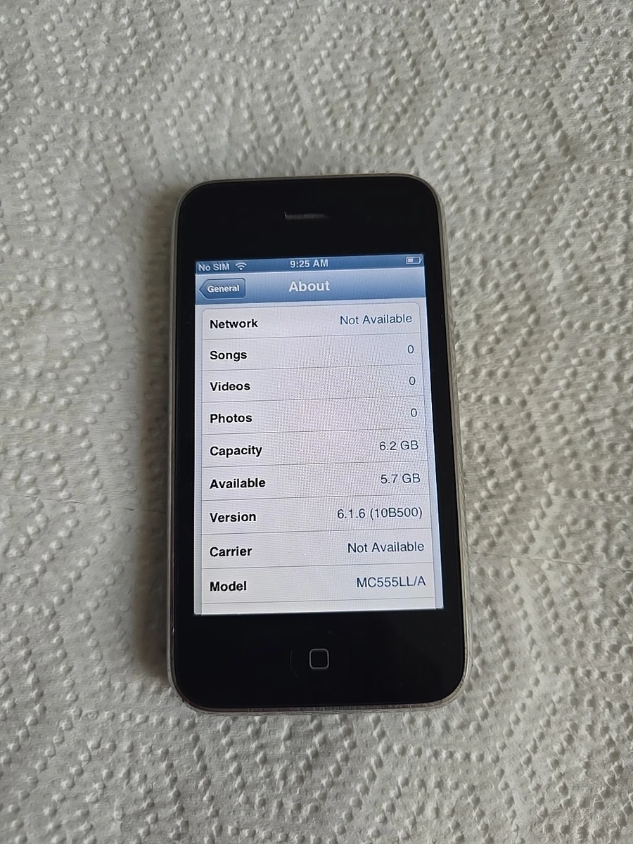 iPhone 3GS Black Network Unlocked for Sale - eBay