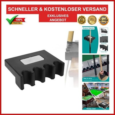 Tragbarer Billard Queue Halter aus Gummi   Mini Ständer für Pool Queues