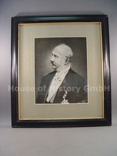 155583: Portraitfoto von Georg V. K&ouml;nig von Hannover im zivilen Frack, Orden