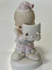 Precious Moments 1981 "Put On A Happy Face" #PM-822 Retired