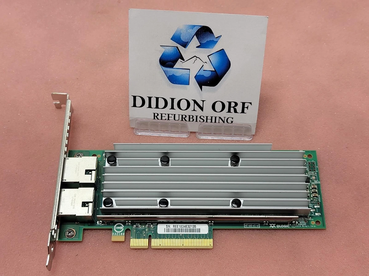 25+ Q-Logic Network Cards 10 Gbps Maximum Data Rate for sale