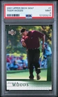 2001 UPPER DECK GOLF #1 TIGER WOODS ROOKIE RC PSA 9