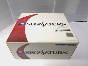 Sega Saturn White Console Power Memory Sonic Jam Nights  Box  Manual