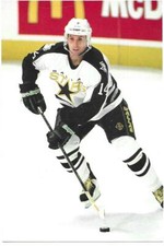 1994-95 NHL Dallas Stars Oversize PAUL CAVALLINI Team Postcard Promo Card