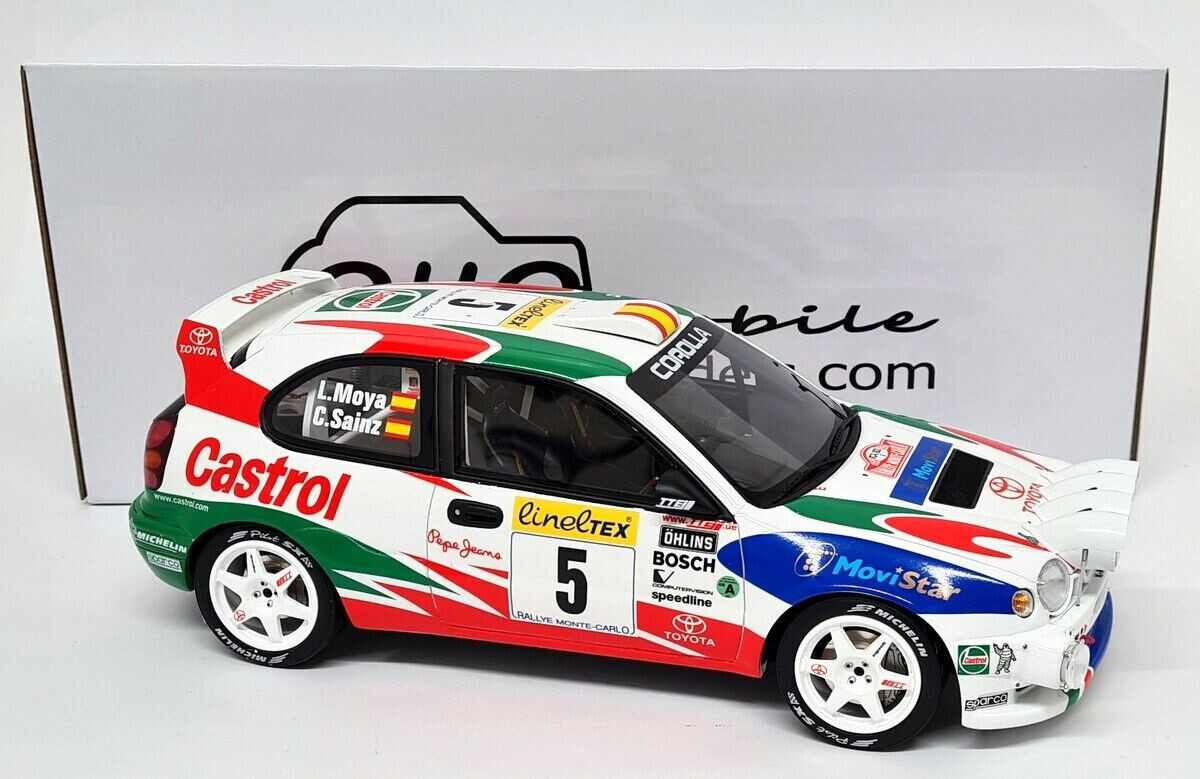 【WRC】TOYOTA COROLLA 【サインツ/モヤ】 Toyota Corolla WRC #5 Monte Carlo 1998 Sainz Moya Ottomobile OT395