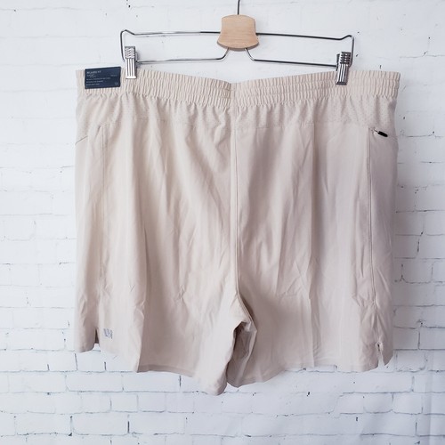VRST Herren Accelerate Shorts Größe XXL 7" Zoll Schrittlänge Steinbruch beige NEU Innenfutter - Bild 4 von 10