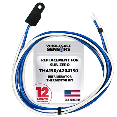 Sub-Zero TH4150/4204150 Replacement Refrigerator Thermistor Kit Waterproof New