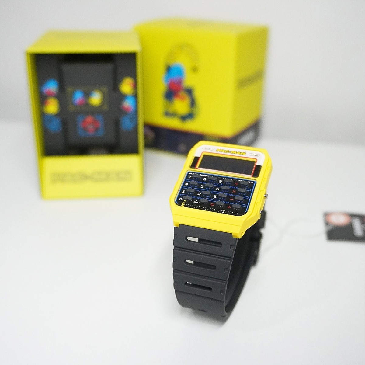 Casio CA-53WPC-1B Nostalgic PAC-MAN collaboration Design Digital