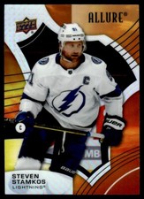 Steven Stamkos SUNSET 2021-22 Upper Deck Allure #39 Hockey Card Tampa Bay