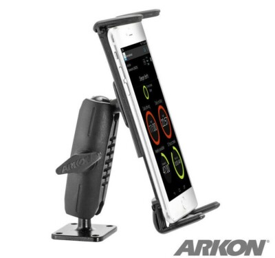 Arkon RM6AMPS2T-MET Slim-Grip iPhone 13 12 11 Pro Max Mount with Metal AMPS Base