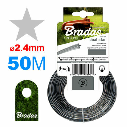 Taglio Ø2,4mm 15 M~ 641 M ✪STAR LINE ALTA QUALITÀ Tagliaerba PARTI DUREVOLI✪ - Foto 3 di 5