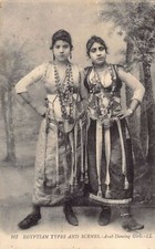 Egypt - Egyptian Types & Scenes - Arab dancing girls - Publ. Levy L.L. 167
