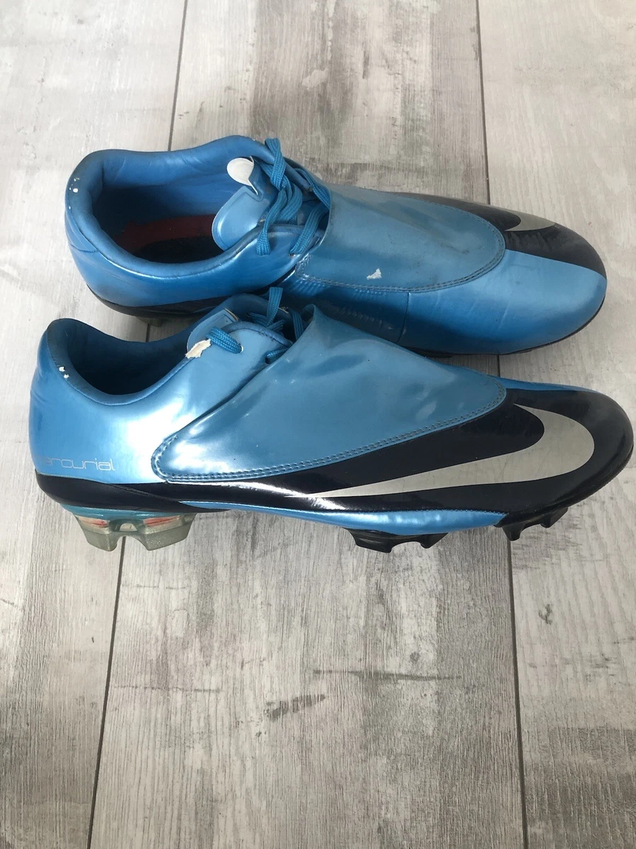 Nike Vapor V FG Blue Professional Football Soccer US8 UK7 EUR41 | eBay