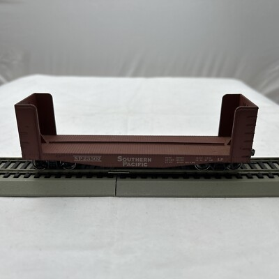 #ad Athearn Item 1450 Southern Pacific #23507 Bulkhead Pulpwood Flat Car $20.00