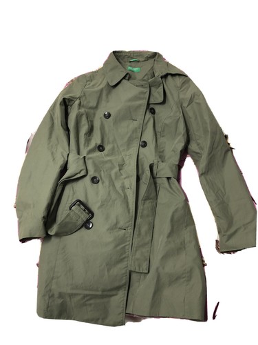 United Colors of Benetton Verde Militar Piloto Abrigo Talla EE. UU. 6 it 42  | eBay