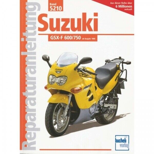 Thumbnail - Suzuki Gsx-f 600/750, Typ Ae (1988-1999) Reparaturanleitung Bucheli