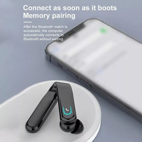 YX18 Bluetooth Ear Hook Headset Wireless Earphones Stereo Headphones - Picture 3 of 28