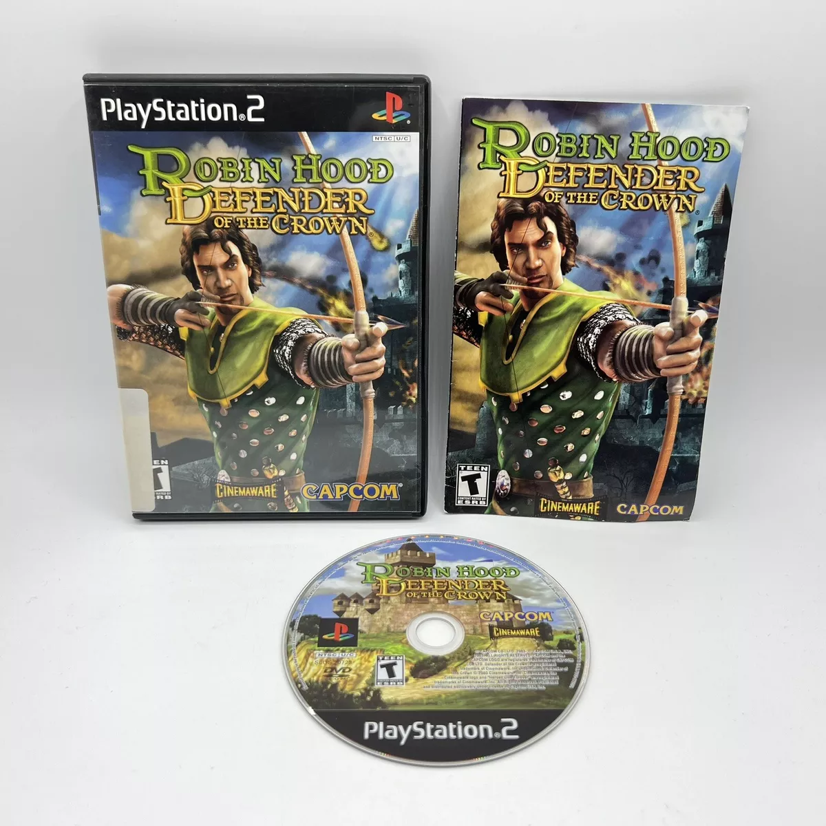 Robin hood defender of 2024 the crown ps2