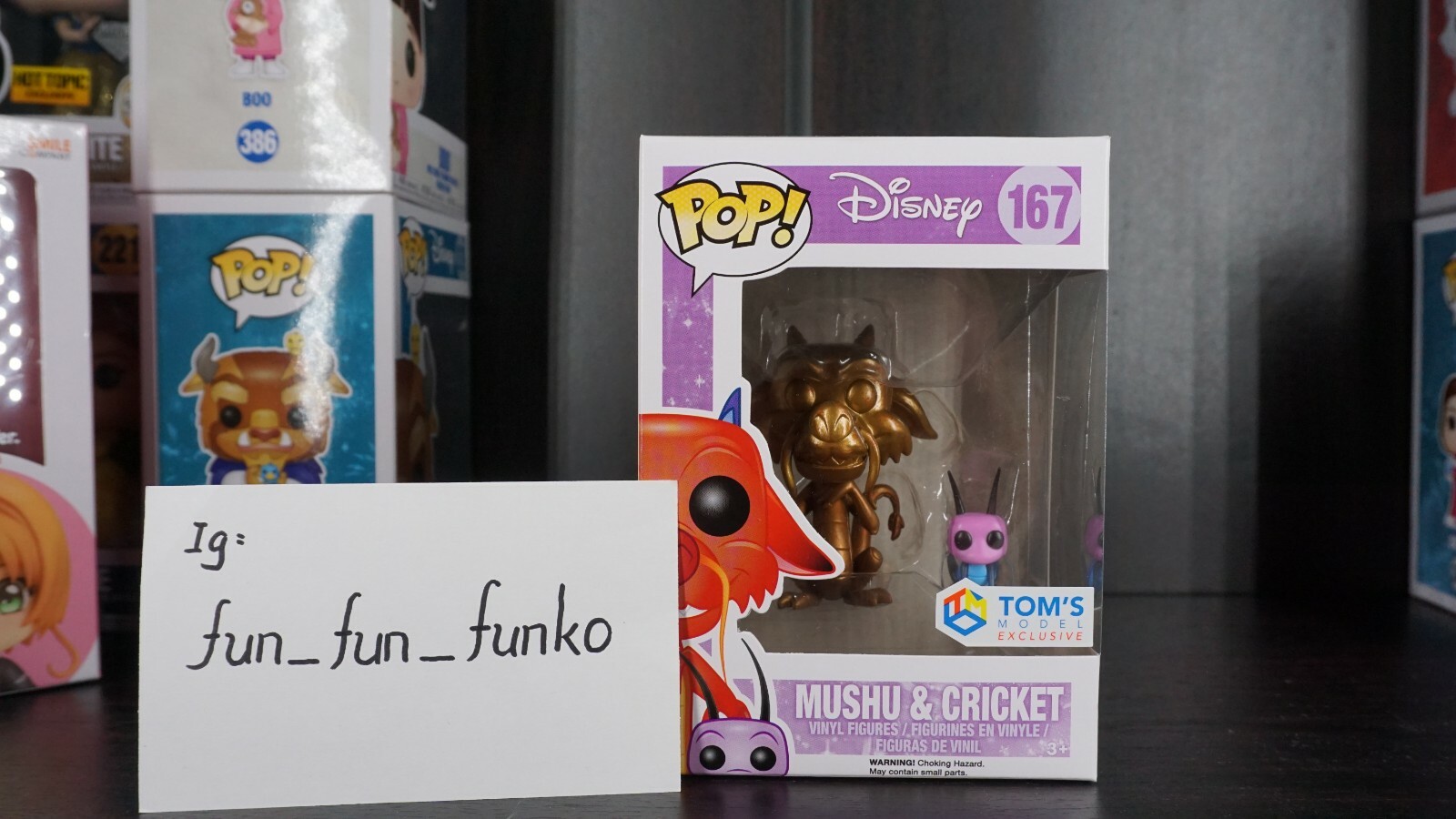 mushu and cricket pop