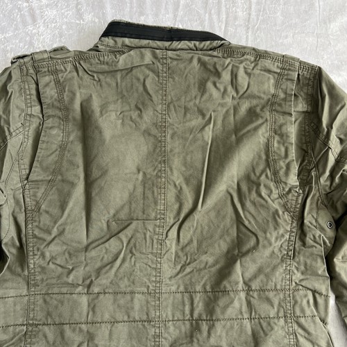 Brandit Britannia Jacket Olive Green Coat Military Hood Top, M - Picture 10 of 11