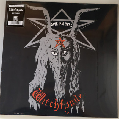Witchfynde - Give 'Em Hell LP 2021 High Roller HRR 799 [New] [Black Vinyl] *DE