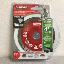 Diablo DMADC0400 4 in. D Diamond Masonry Cut-Off Disc 1 pk