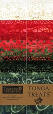 Tonga Treats Timeless Treasures Hand-Dyed Batiks Christmas Precuts M411.06