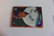 2016 Bowman Draft Chrome 1st Shane Dawson orange wave refractor BCP161 Jays