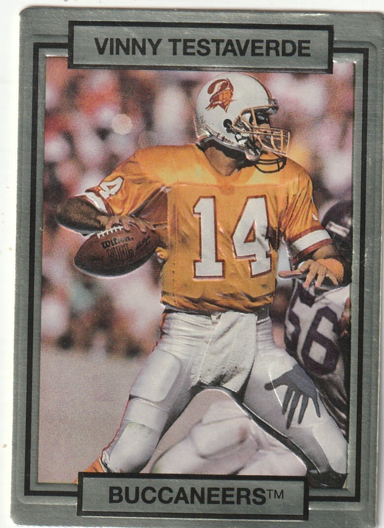 FREE SHIPPING-MINT-1990 Action Packed Vinny Testaverde #270 BUCCS +BONUS CARDS